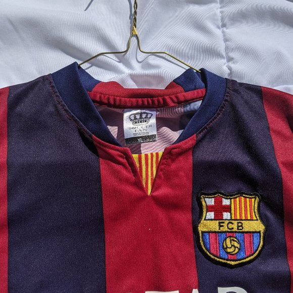 Messi Soccer Shirt - YL - Barcelona - Picture 3 of 3